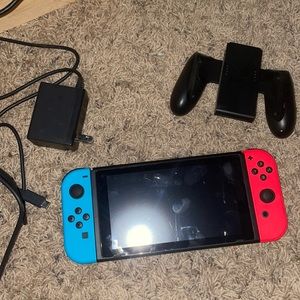 Cracked Nintendo switch